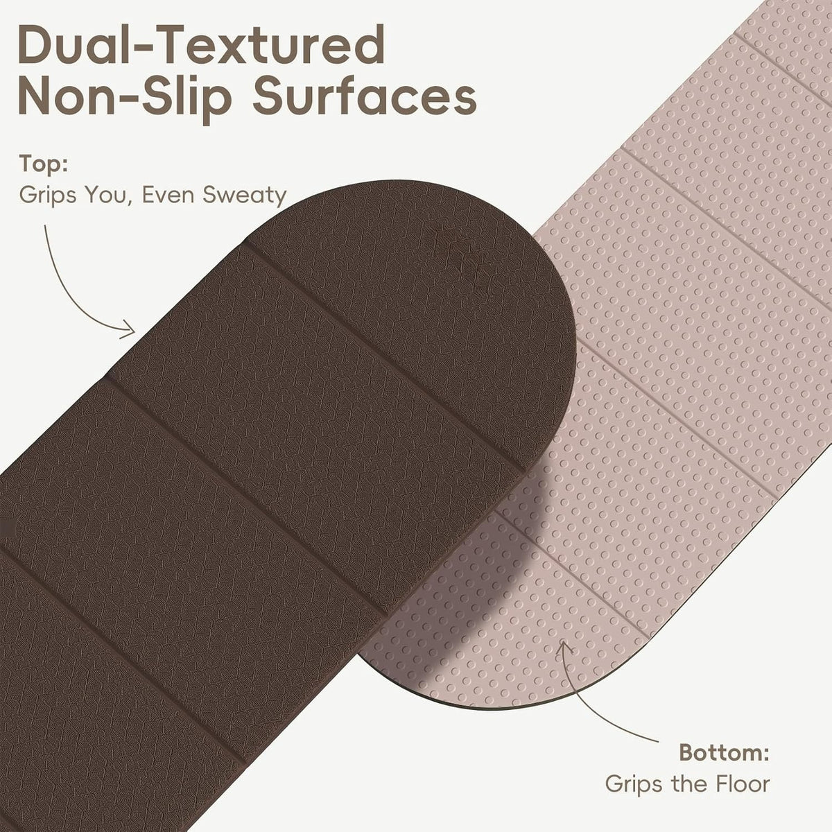 Extra‑Thick Foldable Long Yoga Mat