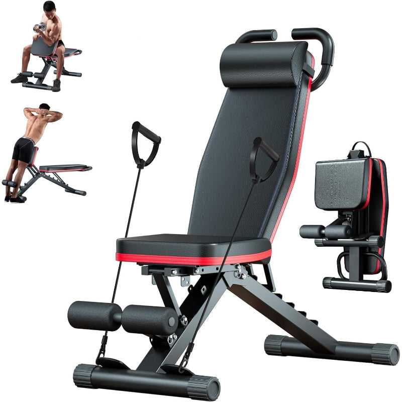 Adjustable Foldable Home Gym Workout Bench