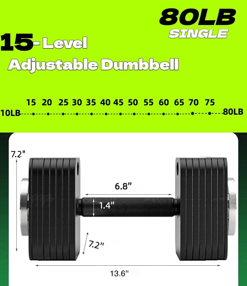 All‑Steel Quick‑Lock Dumbbell Weight Set