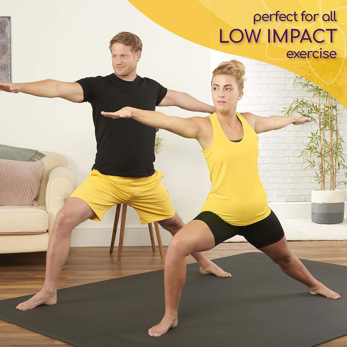 Extra‑Thick Large Non‑Slip Yoga Mat