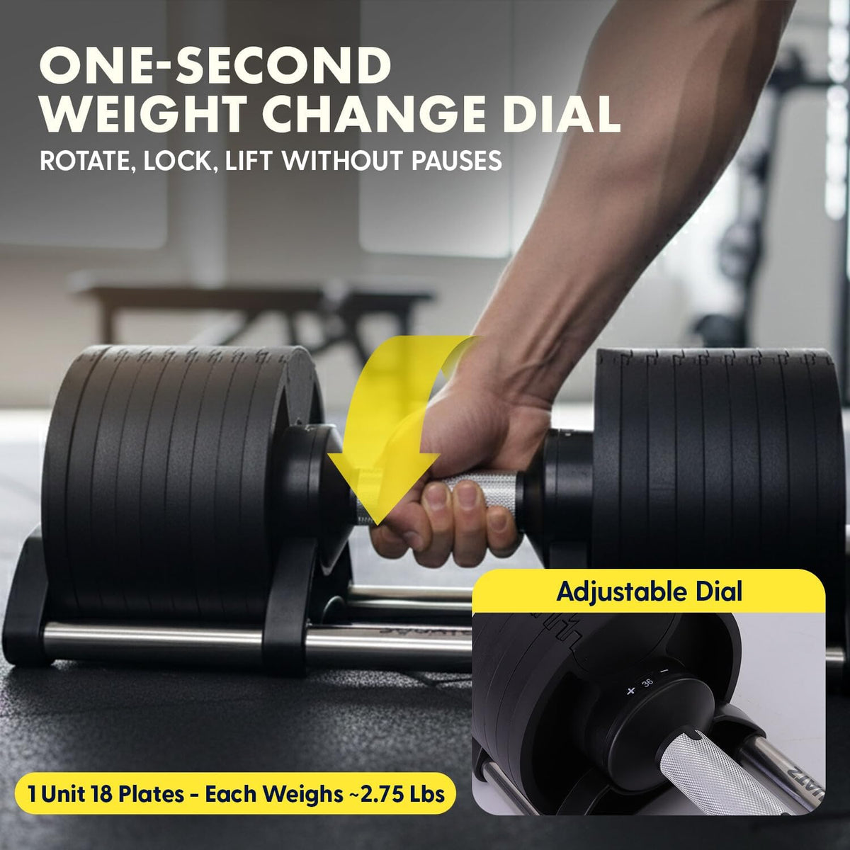 Heavy‑Duty Home Gym Dumbbell Weight Set