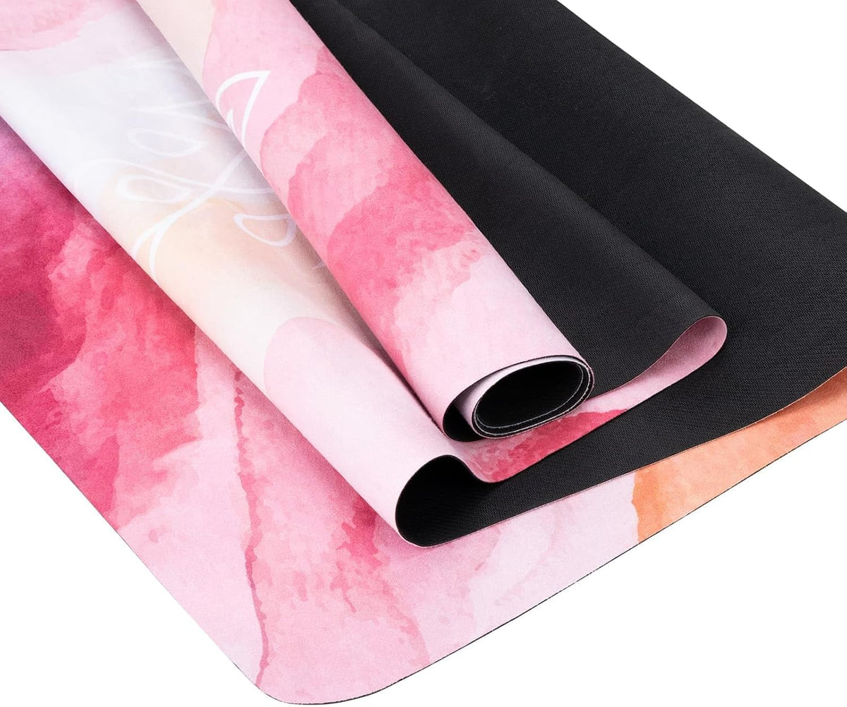 Lightweight Foldable Suede Yoga Mat