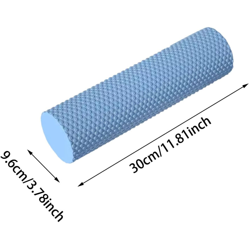 Compact Textured Foam Muscle Massage Roller