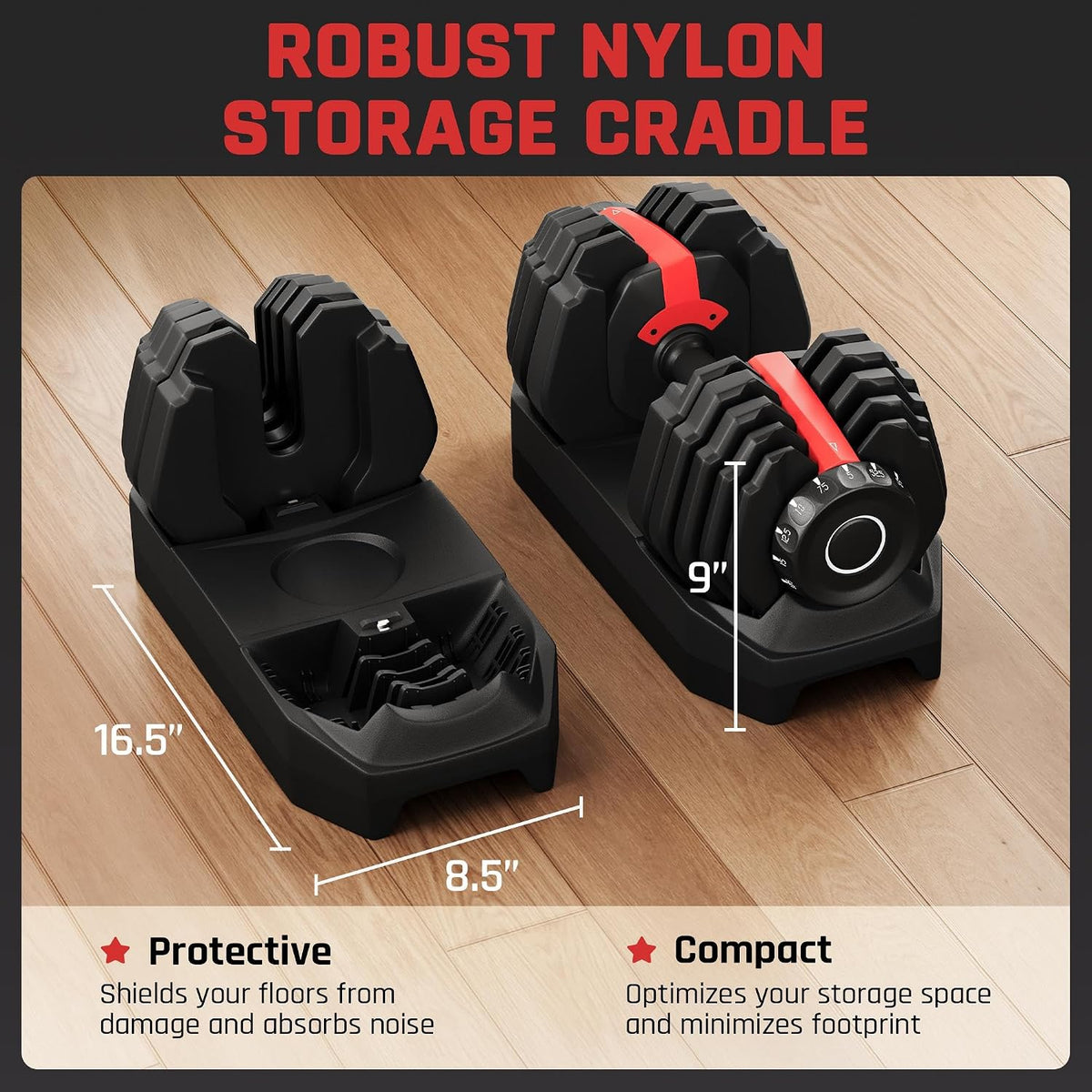 Quick‑Adjust Home Gym Dumbbell Weight Set