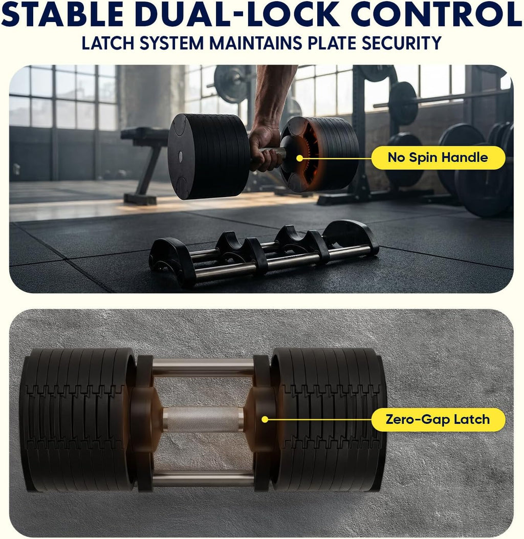 Heavy‑Duty Home Gym Dumbbell Weight Set
