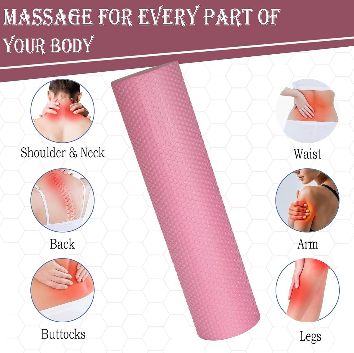 High‑Density EPP Foam Massage Roller