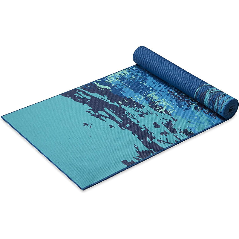 Premium Non‑Slip Printed Yoga Exercise Mat