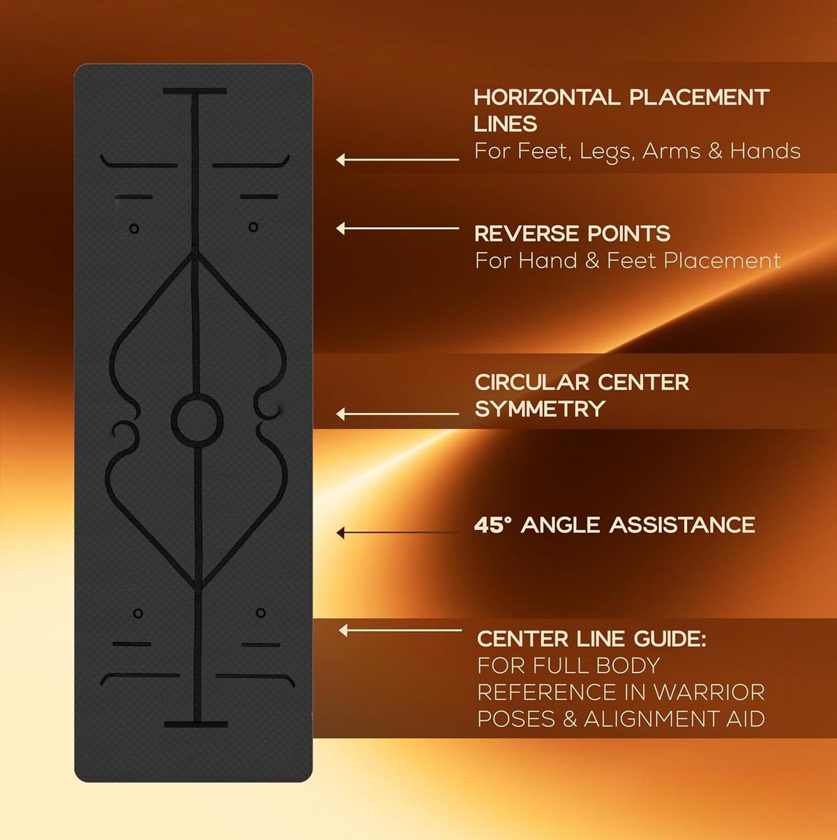 Eco‑Friendly Non‑Slip TPE Yoga Mat