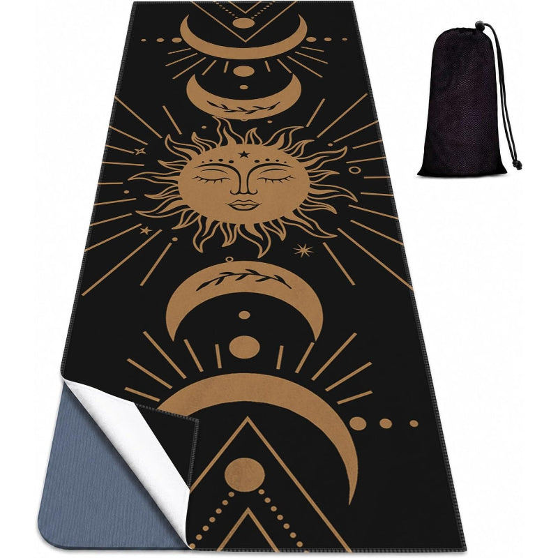 Non‑Slip Hot Yoga Mat Towel