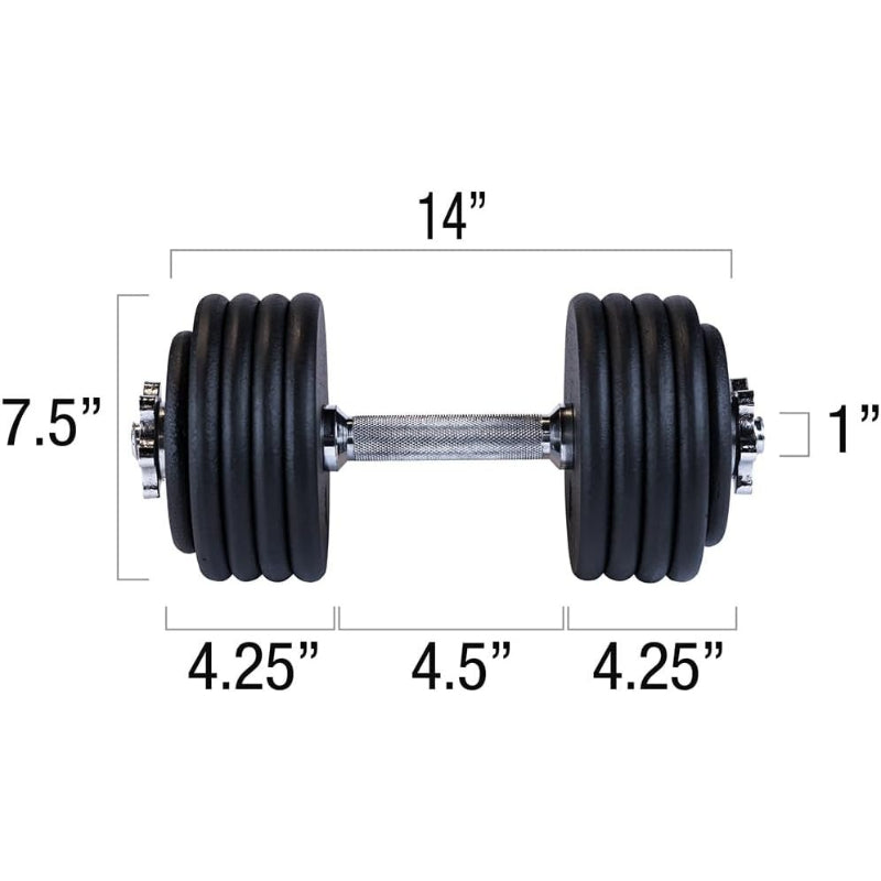 Adjustable Dumbbell Set For Home Workouts